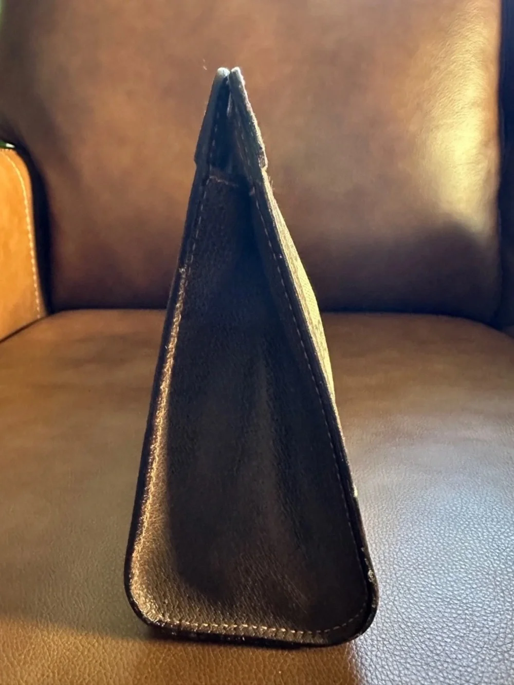 Vintage Gucci Sherry Line on GG Monogram Canvas Clutch